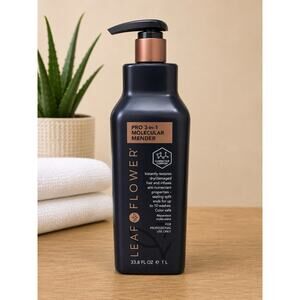 Leaf & Flower Pro 3-in-1 Molecular Mender Hair Treatment 33.8 fl oz Salon Size